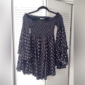 Beautiful flowy off the shoulder dress